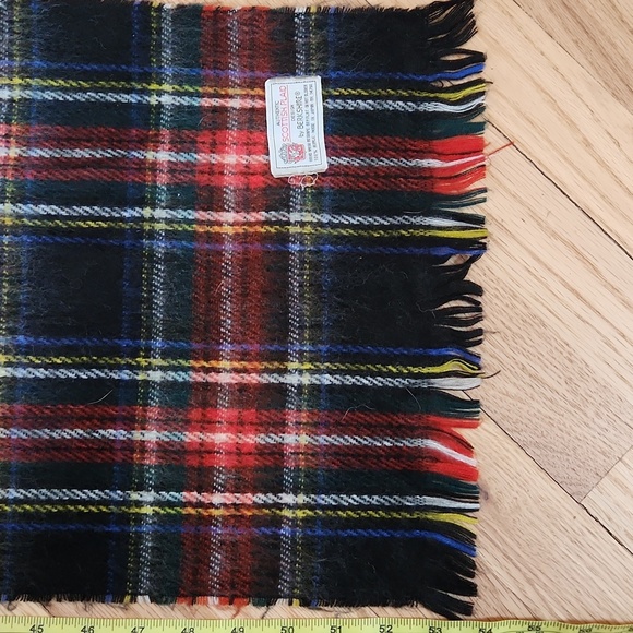Authentic Scottish Plaid design by Berkshire made in Japan red blue green black - Picture 5 of 5